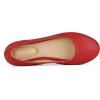 image:imageDREAM PAIRS Womens Solefina Solid Plain Walking Classic Ballet Flats ShoesRed