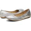 image:imageDREAM PAIRS Womens Solefina Solid Plain Walking Classic Ballet Flats ShoesSilverPu