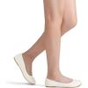 image:imageDREAM PAIRS Womens Solefina Solid Plain Walking Classic Ballet Flats ShoesWhite