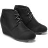 image:imageDREAM PAIRS Womens Wedge Boots Casual Fashion Lace Up Low Heel Ankle Booties ShoesTomsonblack