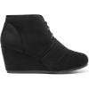 image:imageDREAM PAIRS Womens Wedge Boots Casual Fashion Lace Up Low Heel Ankle Booties ShoesTomsonblack