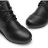 image:imageDREAM PAIRS Womens Wedge Boots Casual Fashion Lace Up Low Heel Ankle Booties ShoesTomsonblack Pu