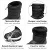 image:imageDREAM PAIRS Womens Winter Snow Boots Waterproof Lightweight Warm Fashion Janara Mid Calf BootBlack