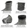 image:imageDREAM PAIRS Womens Winter Snow Boots Waterproof Lightweight Warm Fashion Janara Mid Calf BootGrey