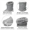image:imageDREAM PAIRS Womens Winter Snow Boots Waterproof Lightweight Warm Fashion Janara Mid Calf BootLight Grey