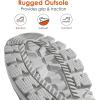 image:imageDREAM PAIRS Womens Winter Snow Boots Waterproof Lightweight Warm Fashion Janara Mid Calf BootLight Grey