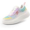 image:imageDREAM PAIRS Girls Fashion Sneakers Tennis Shoes Kids Platform Lightweight Lace Up Casual Walking Shoes