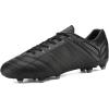 image:imageDREAM PAIRS Mens Sport Flexible Athletic Lace Up Light Weight Outdoor Cleats Football Soccer ShoesBlackGrey