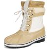 Beige/White