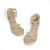 image:imageDREAM PAIRS Girls Ankle Strap Flat Sandals Summer Dressy Strappy Gladiator Rhinestones Platform Low Heels ShoesGold