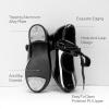 image:imageDREAM PAIRS Kids Tap Shoes for Girls Dance Shoes Boys Easy Strap Tap Mary Jane PU Leather for ToddlerLittle KidBig KidBlackpat