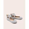 image:imageDREAM PAIRS Womens Comfortable Fashion Elastic Ankle Straps Flats ShoesGrey