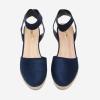 image:imageDREAM PAIRS Womens Elastic Ankle Strap Espadrilles Wedge SandalsNavy
