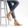 image:imageDREAM PAIRS Womens Elastic Ankle Strap Espadrilles Wedge SandalsNude