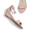 image:imageDREAM PAIRS Womens Ingrid Ankle Strap Low Wedge SandalBlushPat