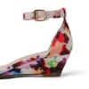 image:imageDREAM PAIRS Womens Ingrid Ankle Strap Low Wedge SandalFloral