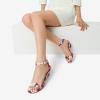 image:imageDREAM PAIRS Womens Ingrid Ankle Strap Low Wedge SandalFloral