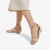 image:imageDREAM PAIRS Womens Ingrid Ankle Strap Low Wedge SandalNudeNubuck