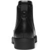 image:imageDREAM PAIRS Womens Low Heel Chelsea Ankle Boots Fashion Slip On Elastic Fall Booties ShoesBlackPu