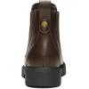 image:imageDREAM PAIRS Womens Low Heel Chelsea Ankle Boots Fashion Slip On Elastic Fall Booties ShoesBrownPu