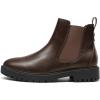 image:imageDREAM PAIRS Womens Low Heel Chelsea Ankle Boots Fashion Slip On Elastic Fall Booties ShoesBrownPu