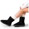 image:imageDREAM PAIRS Womens ShortyNew Mid Calf Winter Snow BootsBlackclassic