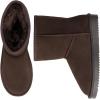 image:imageDREAM PAIRS Womens ShortyNew Mid Calf Winter Snow BootsBrownclassic