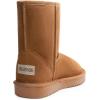 image:imageDREAM PAIRS Womens ShortyNew Mid Calf Winter Snow BootsChesnutclassic