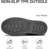 image:imageDREAM PAIRS Womens ShortyNew Mid Calf Winter Snow BootsGreyclassic