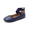 image:imageDREAM PAIRS Womens Comfortable Fashion Elastic Ankle Straps Flats ShoesNavypu