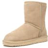 image:imageDREAM PAIRS Womens ShortyNew Mid Calf Winter Snow BootsSandclassic
