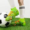 image:imageDREAM PAIRS Boys Football Cleats Youth High Top Firm Ground Soccer Shoes for LittleBig KidsNeon Green