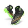 image:imageDREAM PAIRS Boys Girls Football Cleats Youth Firm Groud Outdoor Trainning Athletic Sport High Top Soccer Shoes for LittleBig KidBlackNeon Green