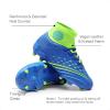 image:imageDREAM PAIRS Boys Girls Football Cleats Youth Firm Groud Outdoor Trainning Athletic Sport High Top Soccer Shoes for LittleBig KidNavyNeon Green