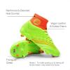 image:imageDREAM PAIRS Boys Girls Football Cleats Youth Firm Groud Outdoor Trainning Athletic Sport High Top Soccer Shoes for LittleBig KidNeon Green