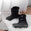 image:imageDREAM PAIRS Boys Girls Snow Boots WaterResistant Outdoor Sport Warm Cozy AntiSlip Cute Ankle Winter Shoes for ToddlerLittleBig KidBlack