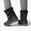 image:imageDREAM PAIRS Boys Girls Snow Boots WaterResistant Outdoor Sport Warm Cozy AntiSlip Cute Ankle Winter Shoes for ToddlerLittleBig KidBlack