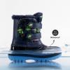 image:imageDREAM PAIRS Boys Girls Snow Boots WaterResistant Outdoor Sport Warm Cozy AntiSlip Cute Ankle Winter Shoes for ToddlerLittleBig KidBlackNeonGreen