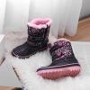 image:imageDREAM PAIRS Boys Girls Snow Boots WaterResistant Outdoor Sport Warm Cozy AntiSlip Cute Ankle Winter Shoes for ToddlerLittleBig KidBlackPink