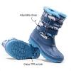 image:imageDREAM PAIRS Boys Girls Snow Boots WaterResistant Outdoor Sport Warm Cozy AntiSlip Cute Ankle Winter Shoes for ToddlerLittleBig KidBlueNavy