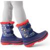image:imageDREAM PAIRS Boys Girls Snow Boots WaterResistant Outdoor Sport Warm Cozy AntiSlip Cute Ankle Winter Shoes for ToddlerLittleBig KidNavyRed