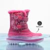image:imageDREAM PAIRS Boys Girls Snow Boots WaterResistant Outdoor Sport Warm Cozy AntiSlip Cute Ankle Winter Shoes for ToddlerLittleBig KidPink