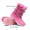 image:imageDREAM PAIRS Boys Girls Snow Boots WaterResistant Outdoor Sport Warm Cozy AntiSlip Cute Ankle Winter Shoes for ToddlerLittleBig KidPink