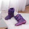 image:imageDREAM PAIRS Boys Girls Snow Boots WaterResistant Outdoor Sport Warm Cozy AntiSlip Cute Ankle Winter Shoes for ToddlerLittleBig KidPurple