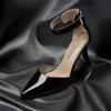 image:imageDREAM PAIRS Kitten Heel Low Heel for Women Closed Pointed Toe Pumps Wedding Party Sexy Dress Shoes LowpointedBlackPat