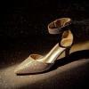 image:imageDREAM PAIRS Kitten Heel Low Heel for Women Closed Pointed Toe Pumps Wedding Party Sexy Dress Shoes LowpointedGoldGlitter