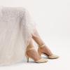 image:imageDREAM PAIRS Kitten Heel Low Heel for Women Closed Pointed Toe Pumps Wedding Party Sexy Dress Shoes LowpointedGoldGlitter