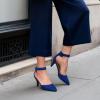 image:imageDREAM PAIRS Kitten Heel Low Heel for Women Closed Pointed Toe Pumps Wedding Party Sexy Dress Shoes LowpointedRoyalBlue