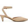 image:imageDREAM PAIRS Kitten Heels for Women Low Heel Dress Shoes Wedding Dress Closed Toe Pump Shoes LunaNude