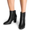 image:imageDREAM PAIRS Womens Ankle Boots Chunky Block Heel BootiesBlackPu
